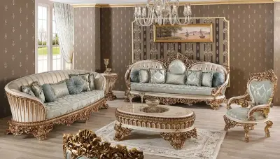 Tandiya Varakli Sofa Set
