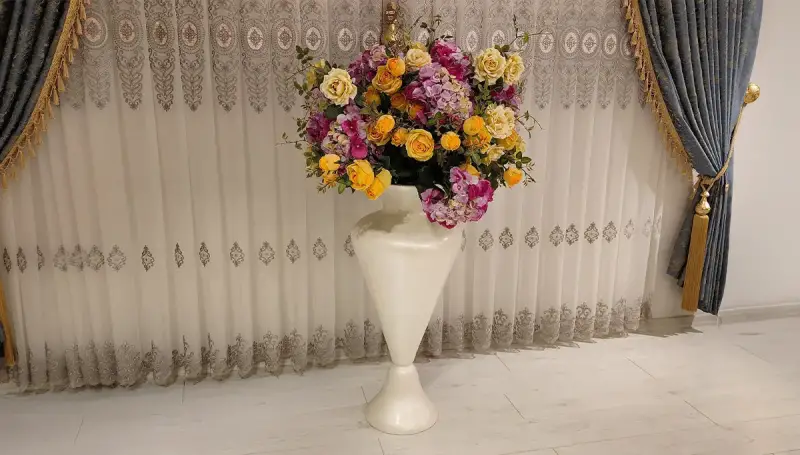 Armin Beyaz Saksılı Çiçek (Hemen Teslim) - 2