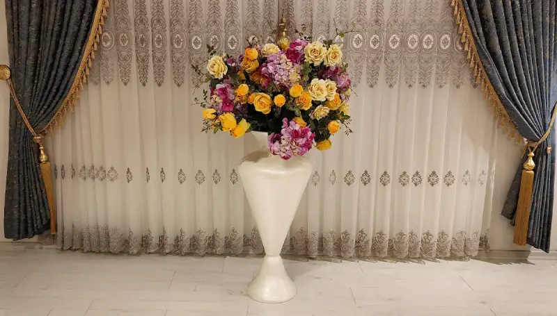 Armin Beyaz Saksılı Çiçek (Hemen Teslim) - 1