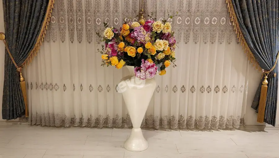 Armin Beyaz Saksılı Çiçek (Hemen Teslim) - 1