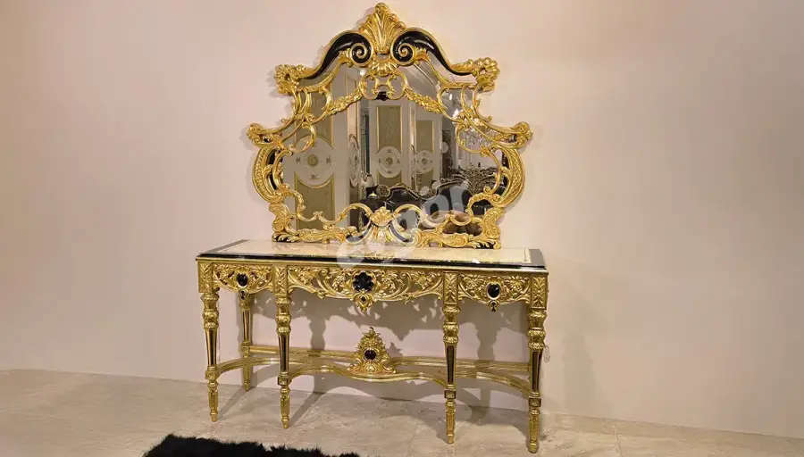 Belinda Gold Aynalı Dresuar (Hemen Teslim) - 1