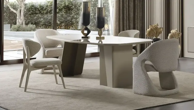 Benin Modern Yemek Masası