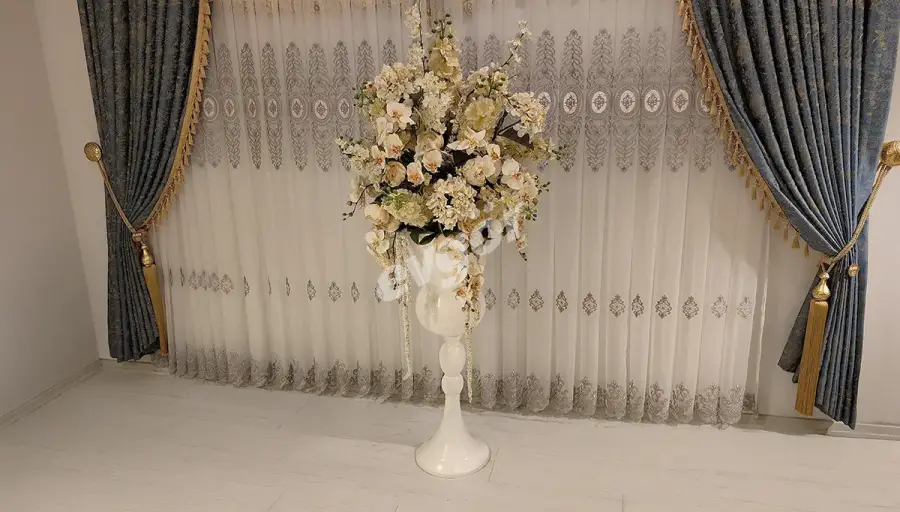 Blanco Beyaz Saksılı Çiçek (Hemen Teslim) - 2