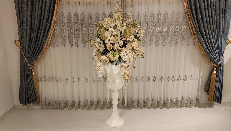 Blanco Beyaz Saksılı Çiçek (Hemen Teslim) - 1