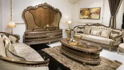 Defne Klasik Salon Takımı (Hemen Teslim) 