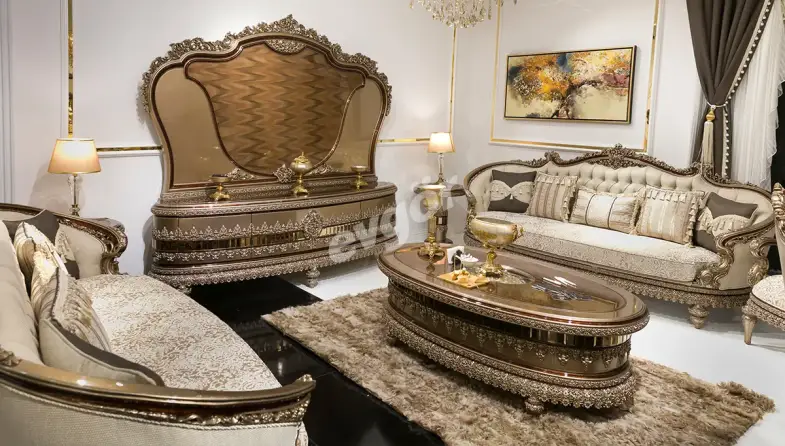 Defne Klasik Salon Takımı (Hemen Teslim) - 1