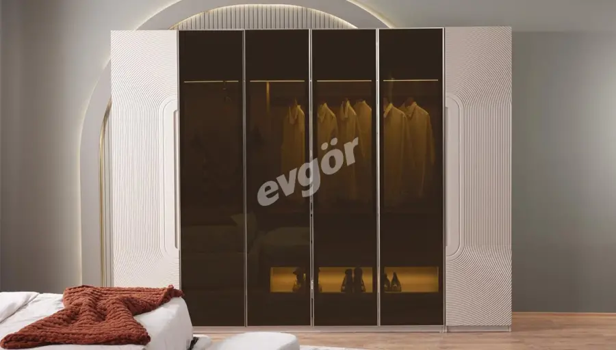 Eyfel Modern Köşe Dolaplı Yatak Odası (Hemen Teslim) - 5