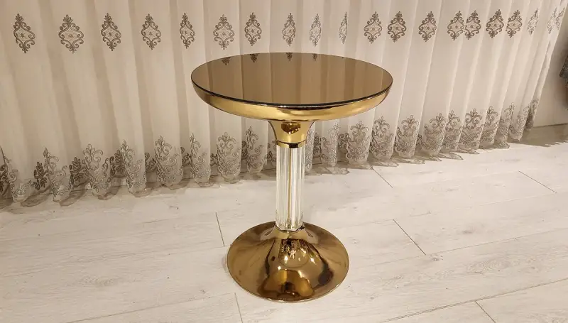 Fern Gold Aynalı Sehpa (Hemen Teslim) - 2