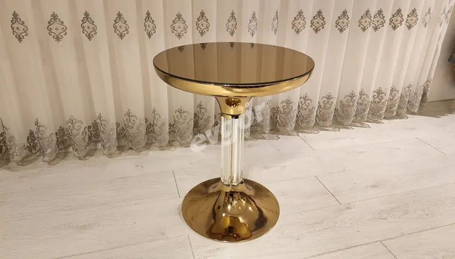 Fern Gold Aynalı Sehpa (Hemen Teslim) - 2