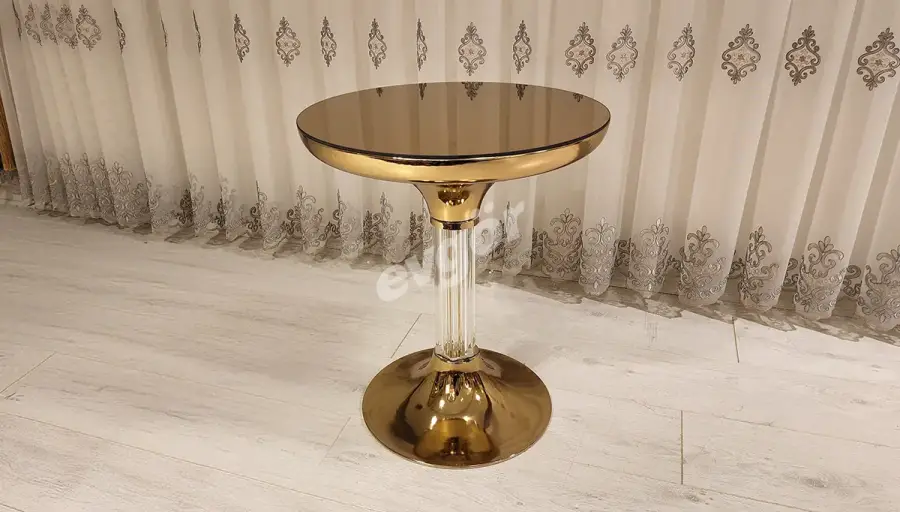 Fern Gold Aynalı Sehpa (Hemen Teslim) - 3