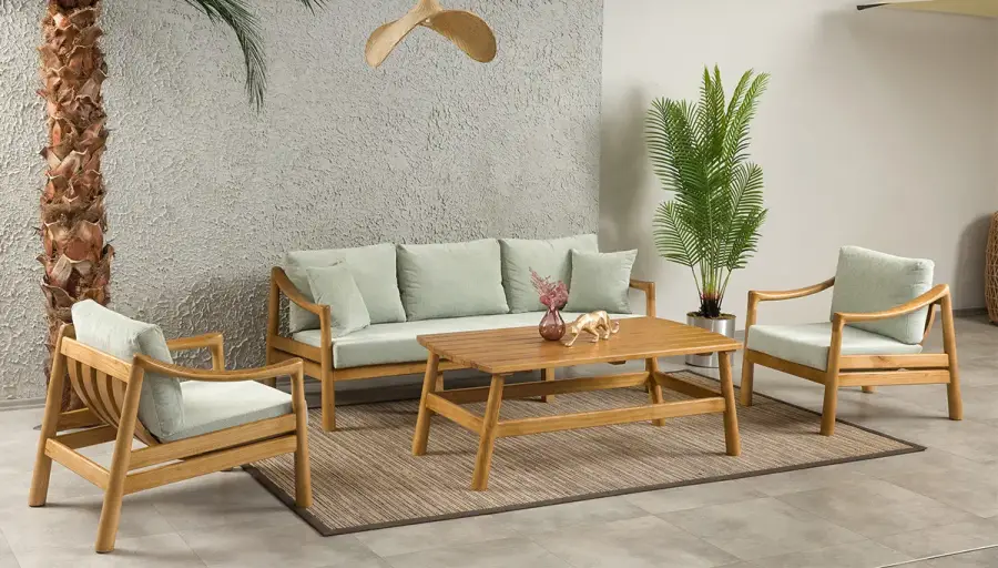 Floras Bahçe Masa Takımı - 1