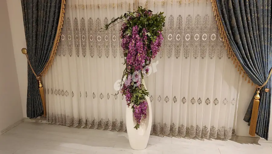  Hazel Beyaz Saksılı Çiçek (Hemen Teslim) - 2