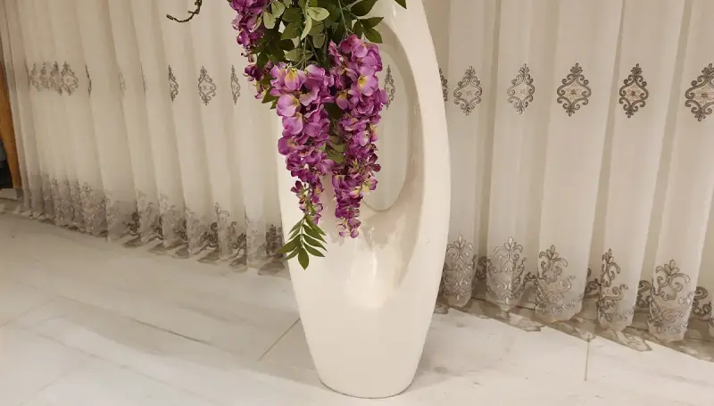  Hazel Beyaz Saksılı Çiçek (Hemen Teslim) - 3