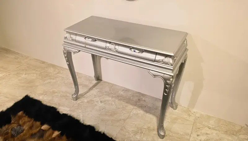 Holly Aynalı Gümüş Gri Dresuar (Hemen Teslim) - 2