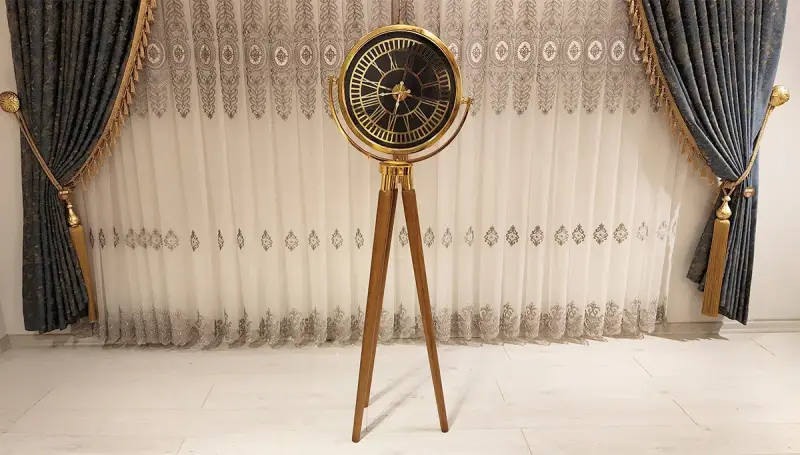 İcon Ahşap 3 Ayaklı Saat (Hemen Teslim) - 1