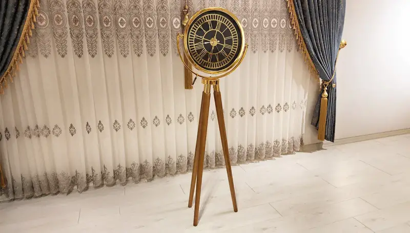 İcon Ahşap 3 Ayaklı Saat (Hemen Teslim) - 2