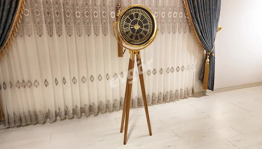 İcon Ahşap 3 Ayaklı Saat (Hemen Teslim) - 2
