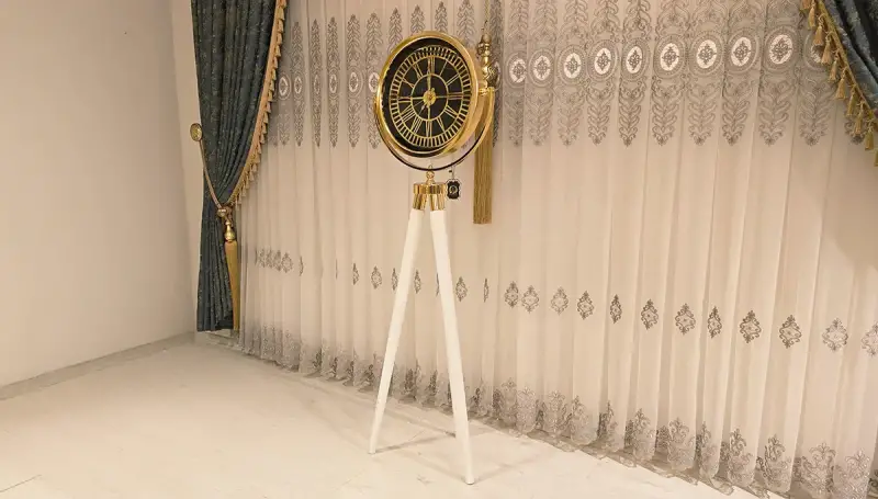 İcon Beyaz 3 Ayaklı Saat (Hemen Teslim) - 2