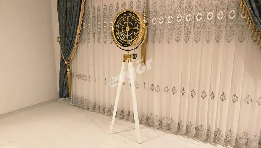 İcon Beyaz 3 Ayaklı Saat (Hemen Teslim) - 2