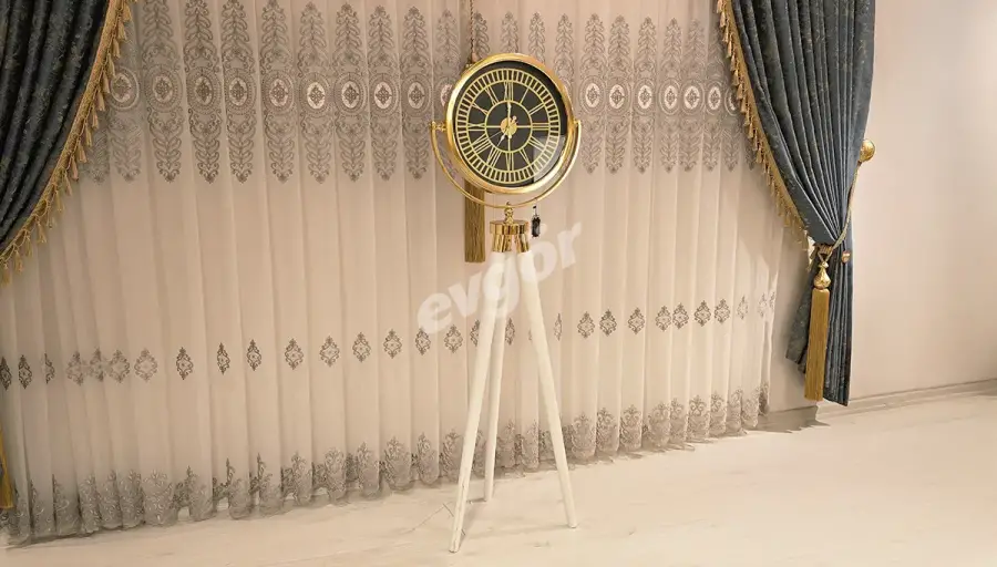 İcon Beyaz 3 Ayaklı Saat (Hemen Teslim) - 3