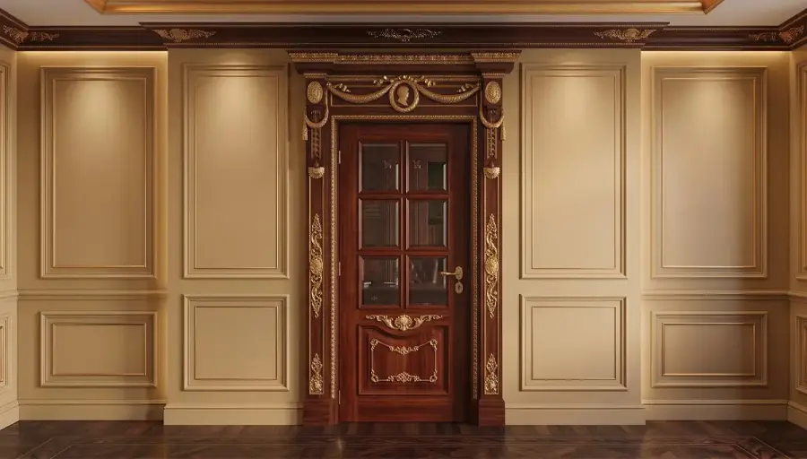 Kervan Klasik Taçlı Dekoratif Kapı - 4