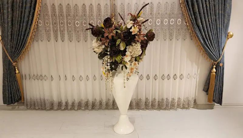 Liana Beyaz Saksılı Çiçek (Hemen Teslim) - 1