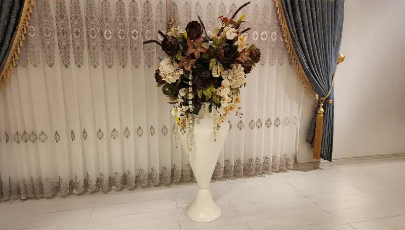 Liana Beyaz Saksılı Çiçek (Hemen Teslim) - 2