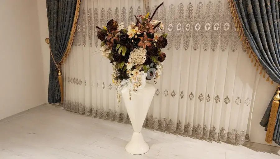 Liana Beyaz Saksılı Çiçek (Hemen Teslim) - 3