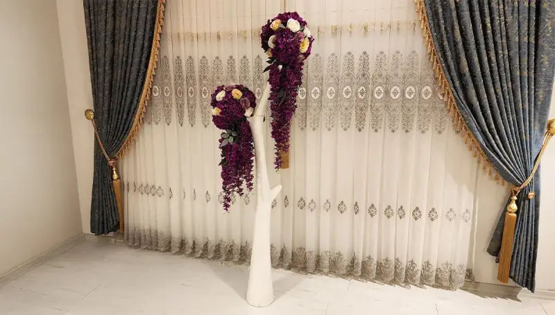 Lina Beyaz Saksılı Çiçek (Hemen Teslim) - 2