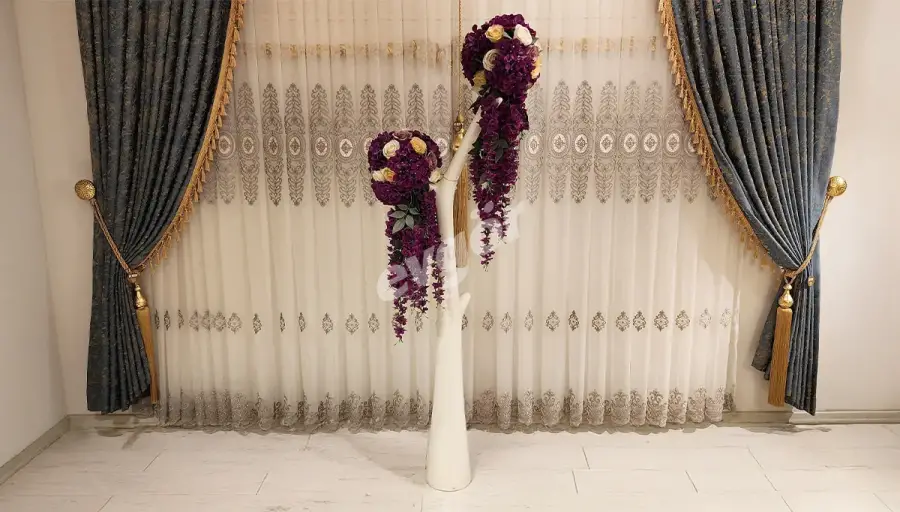 Lina Beyaz Saksılı Çiçek (Hemen Teslim) - 3