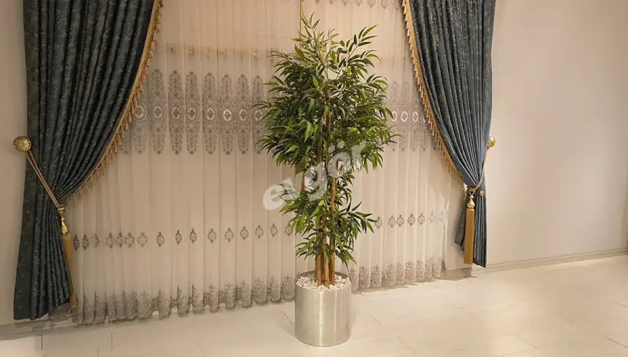 Lissa Gri Saksılı Çiçek (Hemen Teslim) - 2