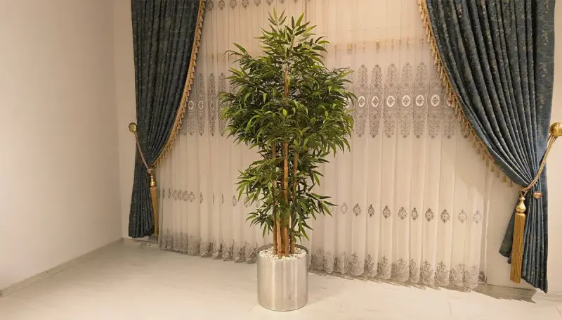 Lissa Gri Saksılı Çiçek (Hemen Teslim) - 3