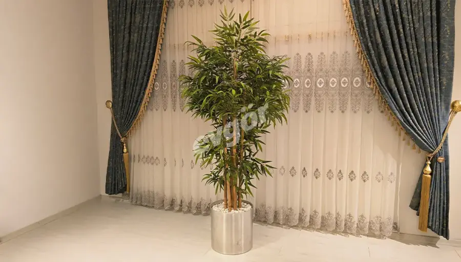 Lissa Gri Saksılı Çiçek (Hemen Teslim) - 3