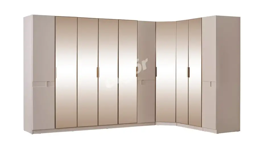 Lizge Modern Köşe Dolap - 2
