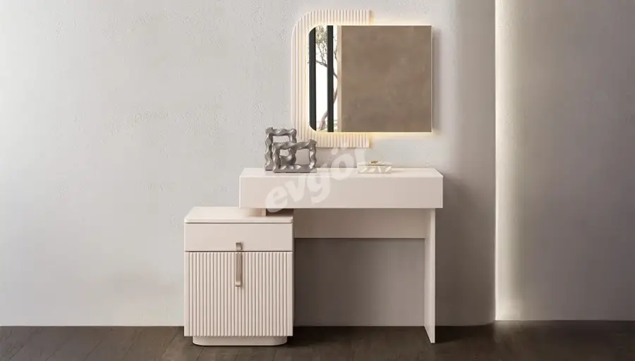 Lusso Modern Şifonyer ve Ayna - 1