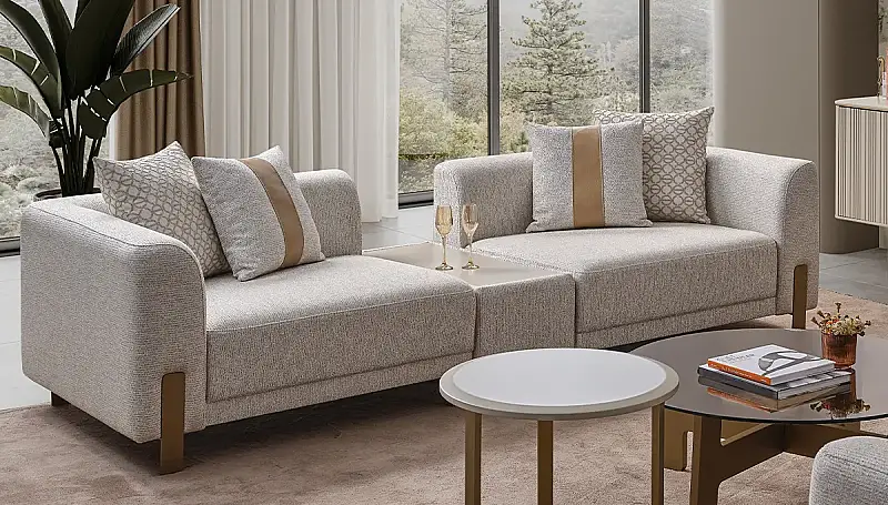 Marsela Modern Dörtlü Koltuk 