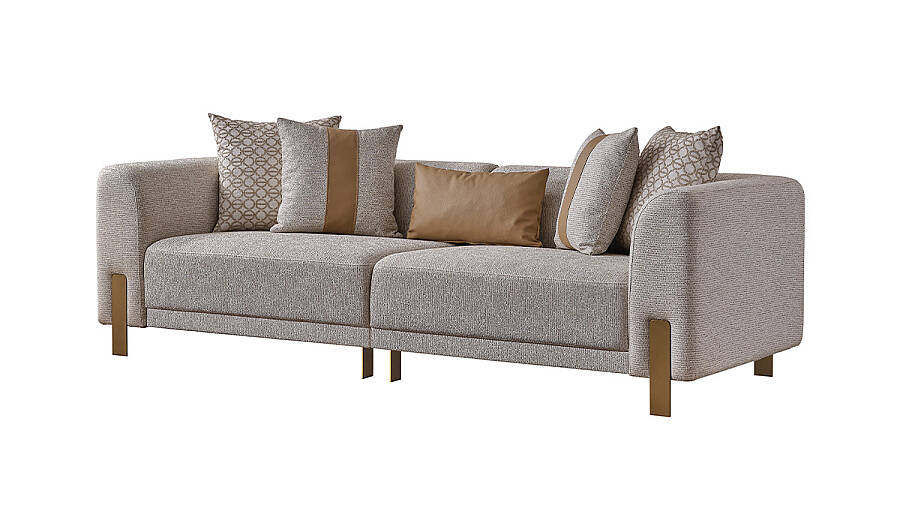 Marsela Modern Üçlü Koltuk - 1