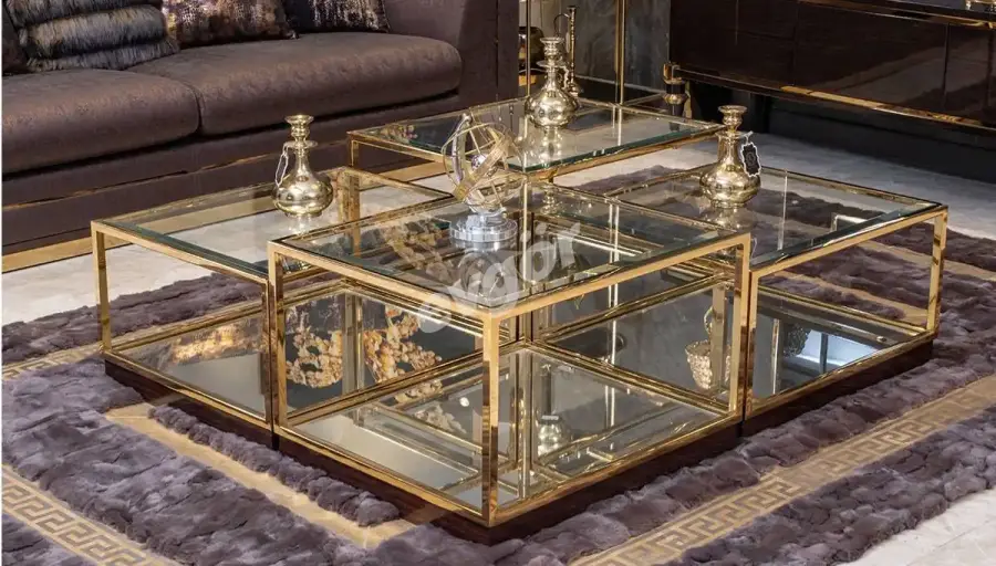 Melda Gold Orta Sehpa (Hemen Teslim) - 1