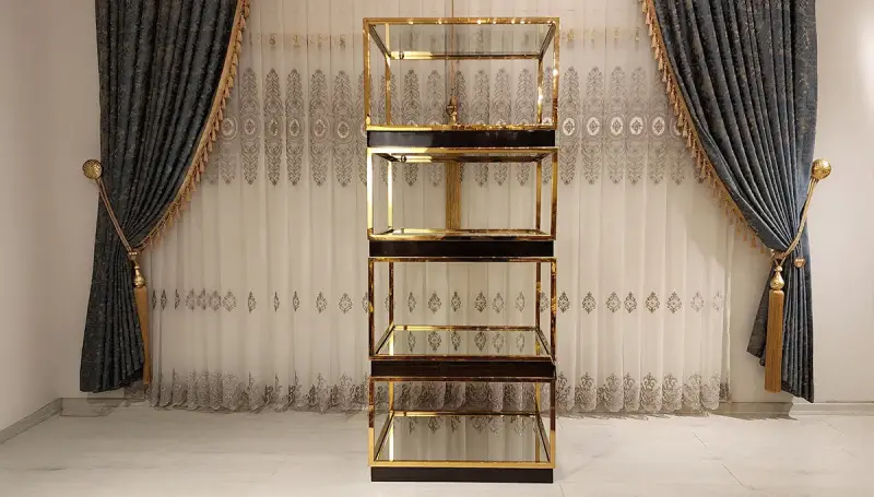 Melda Gold Raflı Dolap (Hemen Teslim) - 1