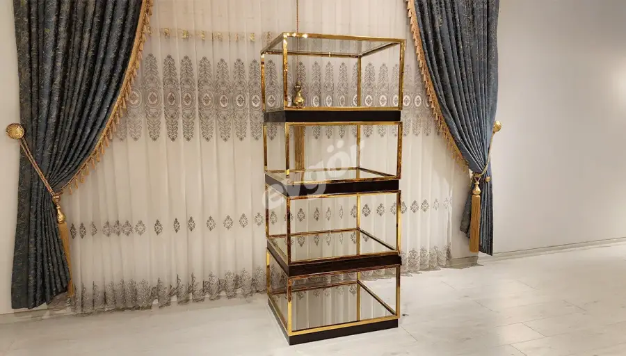 Melda Gold Raflı Dolap (Hemen Teslim) - 2