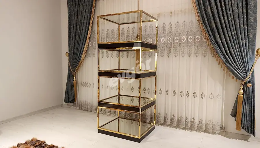 Melda Gold Raflı Dolap (Hemen Teslim) - 3