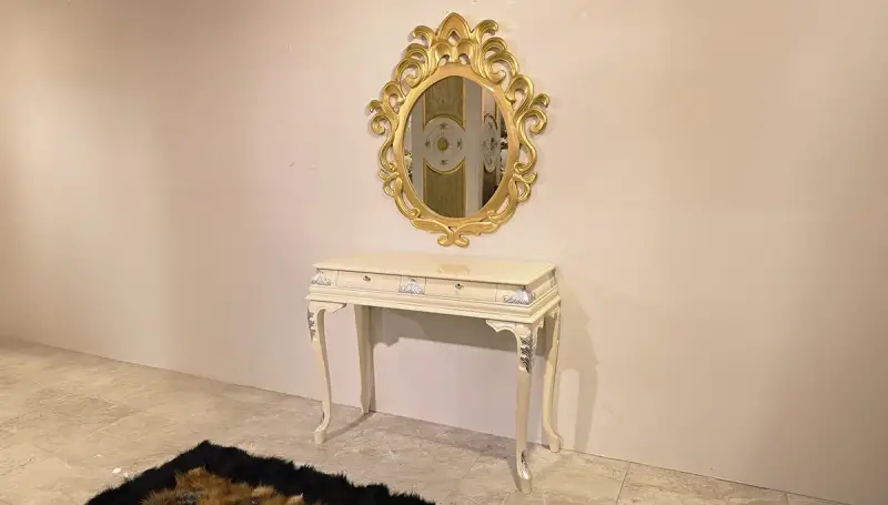 Minel Beyaz Aynalı Dresuar (Hemen Teslim) - 2