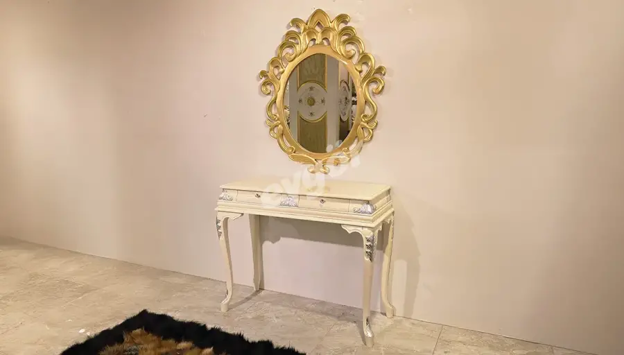 Minel Beyaz Aynalı Dresuar (Hemen Teslim) - 2