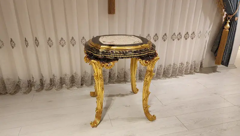 Nazende Siyah Yan Sehpa (Hemen Teslim) - 2