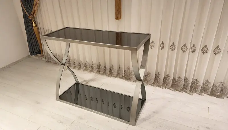 Noble Siyah Camlı Gümüş Gri Dresuar (Hemen Teslim) - 2