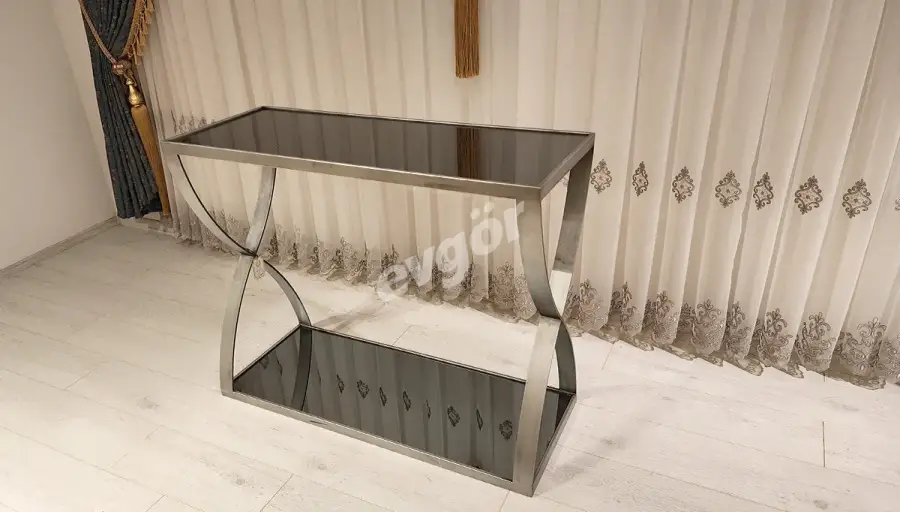 Noble Siyah Camlı Gümüş Gri Dresuar (Hemen Teslim) - 2