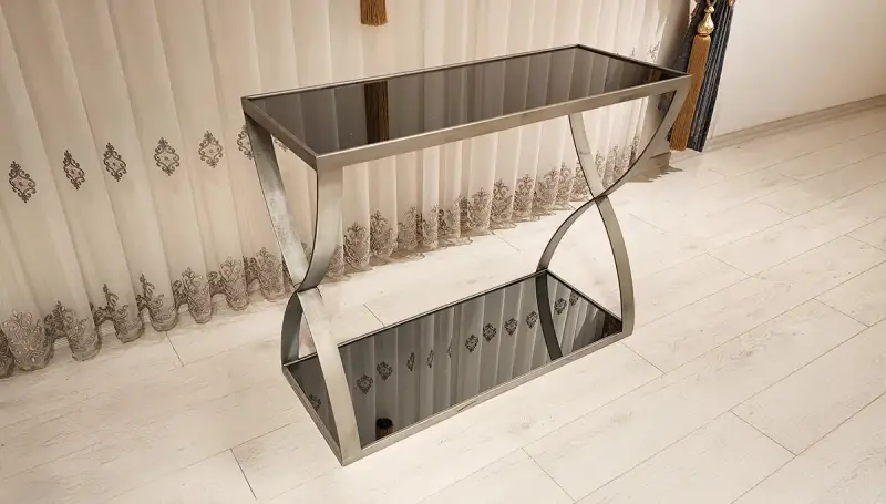 Noble Siyah Camlı Gümüş Gri Dresuar (Hemen Teslim) - 3