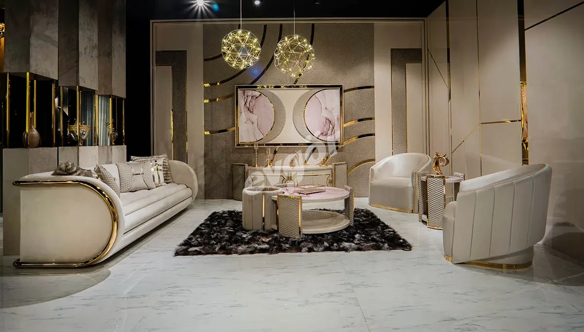 Troya Luxury Sofa Set