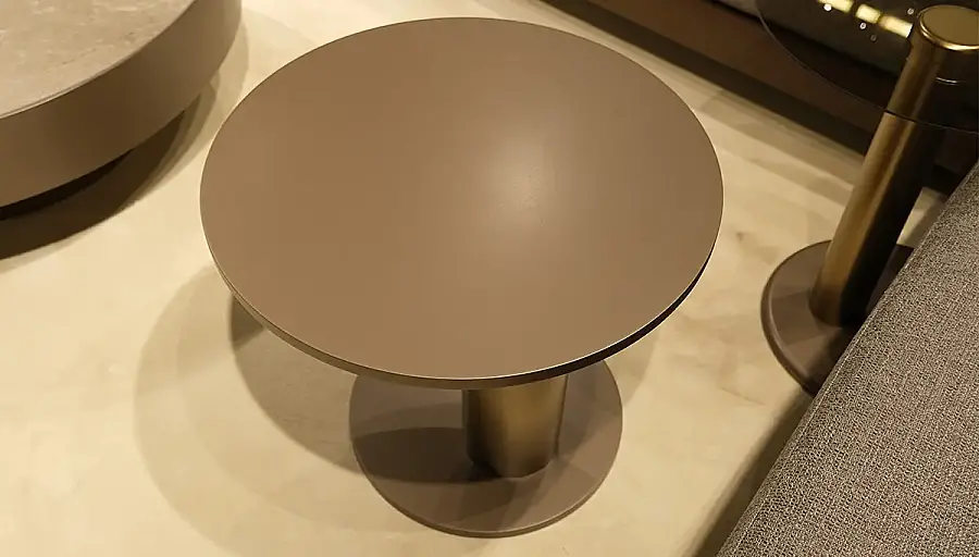 Pandera Modern Küçük Kaplamalı Orta Sehpa - 1