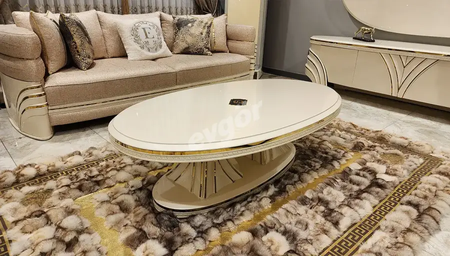 Perla Beyaz Lüks Koltuk Takımı - 6